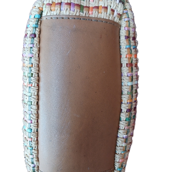 Fossil vintage multicolor woven mini handbag 6"×9" - Picture 2 of 7